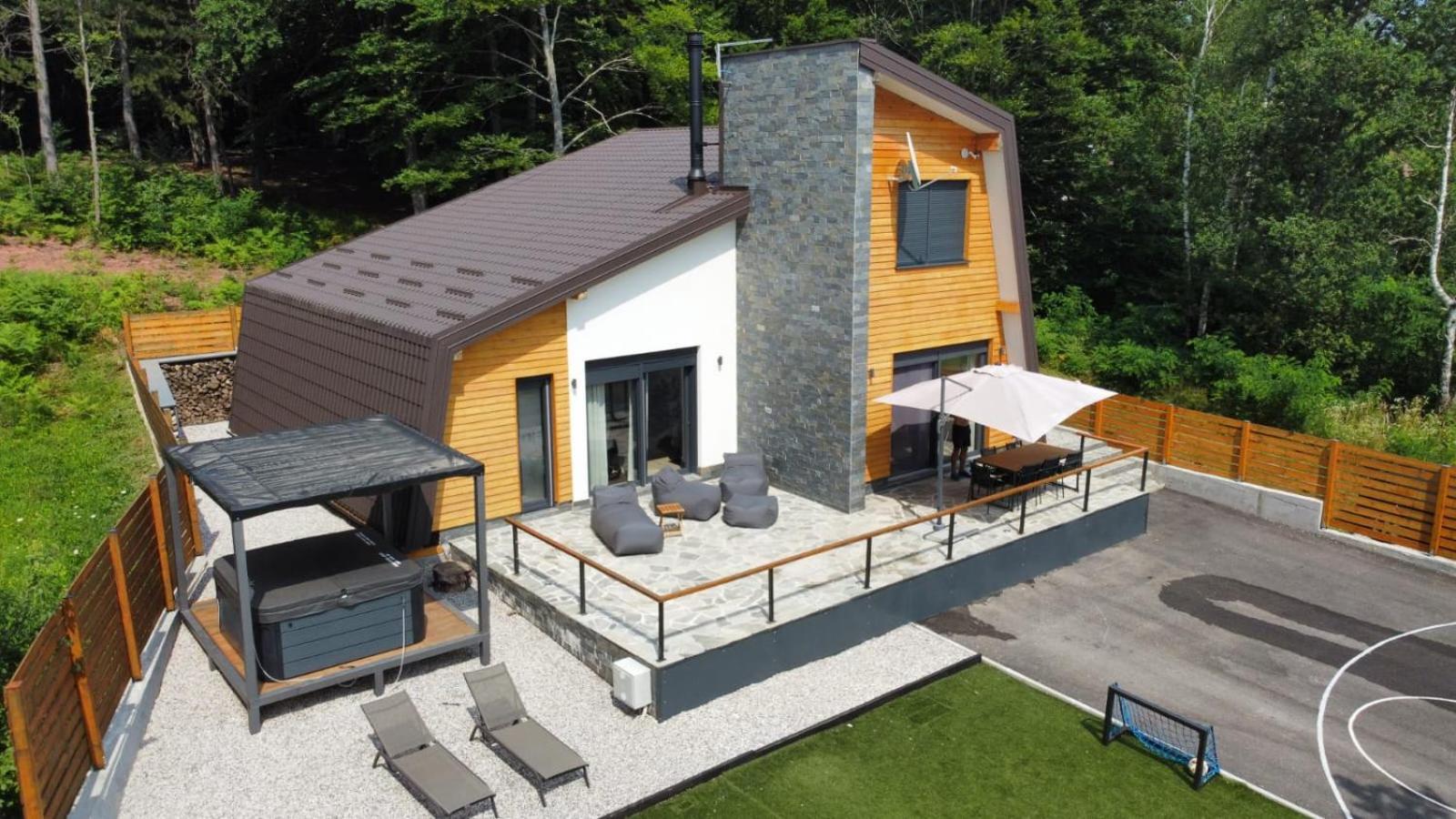 Oak House Villa Brusane Eksteriør billede