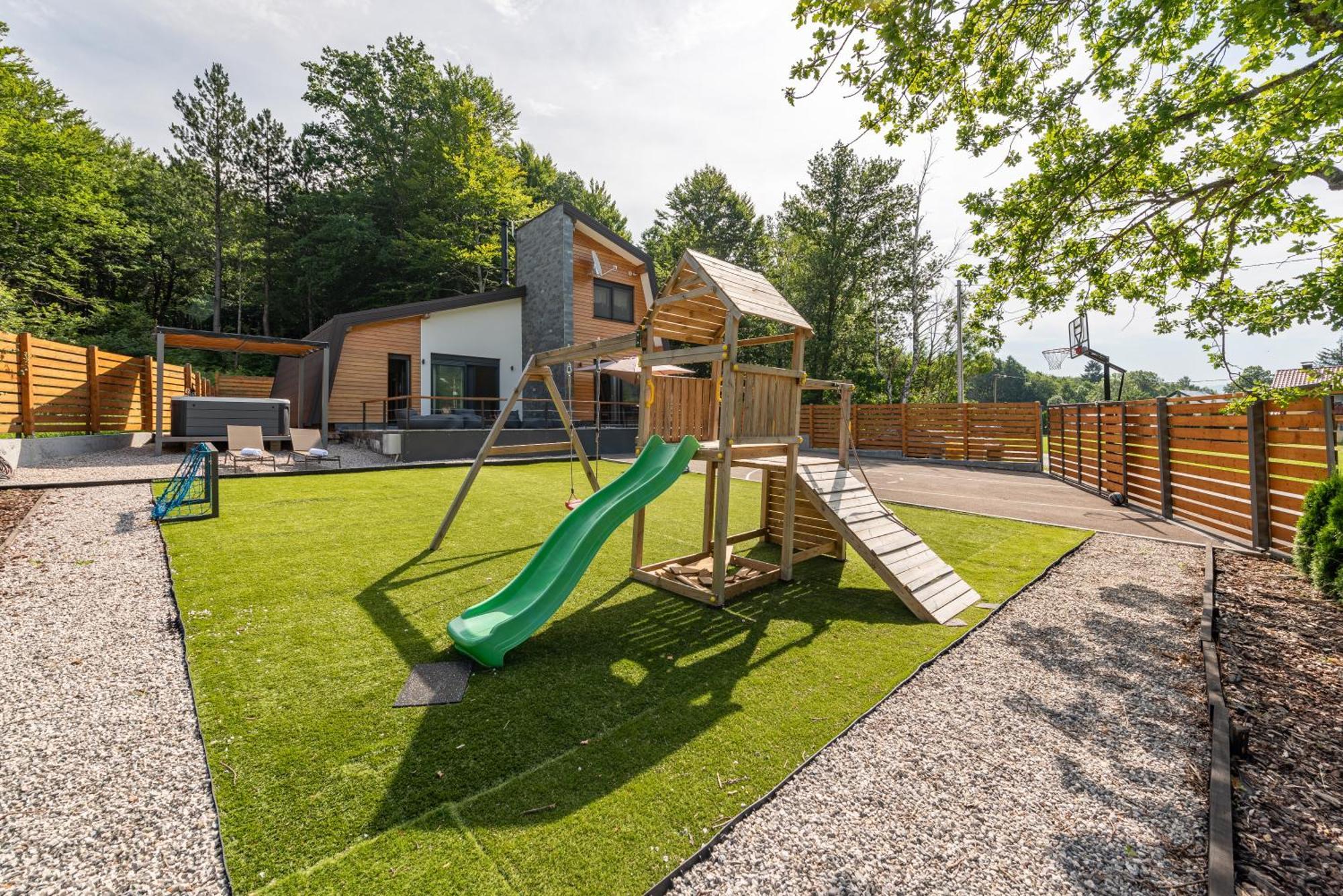 Oak House Villa Brusane Eksteriør billede